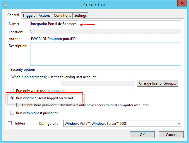 Como Configurar O Agendador De Tarefas Do Windows Para O Portal De Repasses Mega Sistemas 5312